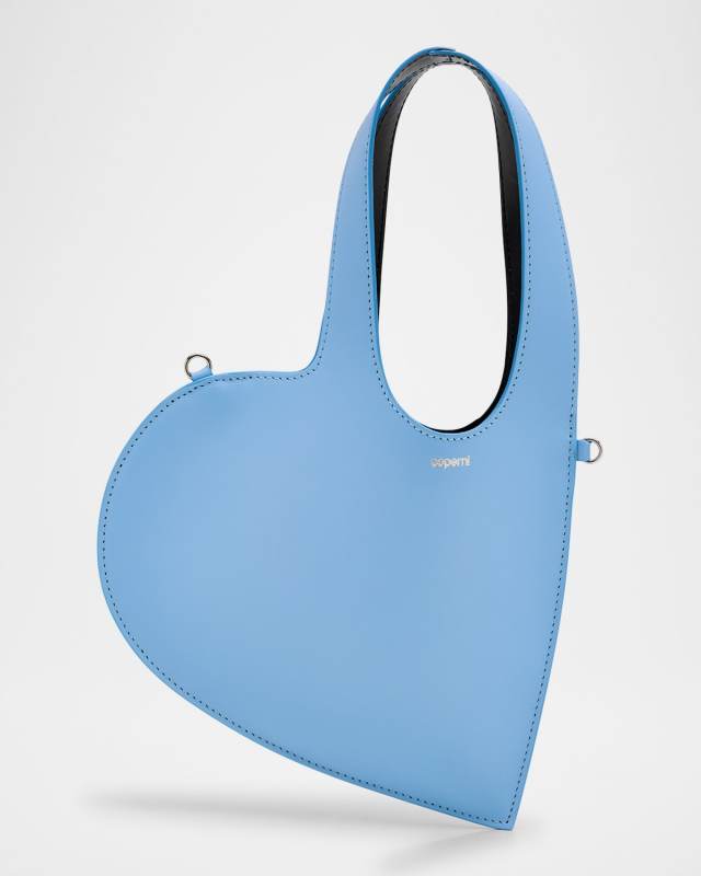 Baby Heart Leather Crossbody Bag